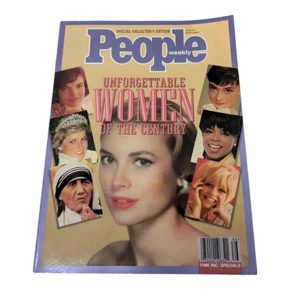 People Magazine Special Collectors Issue 1998 Unforgettable Women of the Century